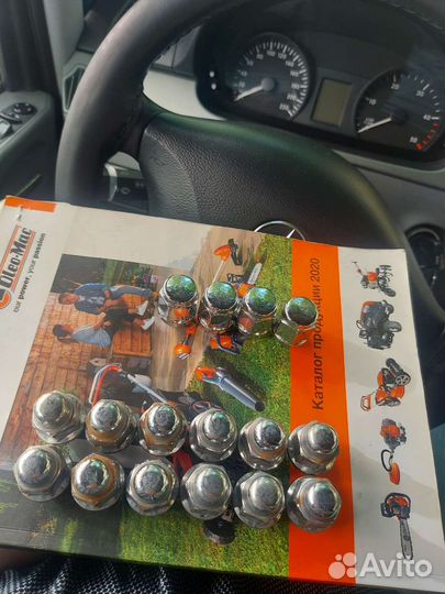 Колесные гайки kia rio solaris