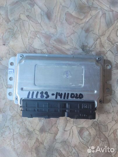 Эбу мозги на ваз kalina 1