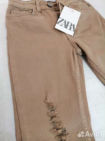 Джинсы стрейч для девочек zara