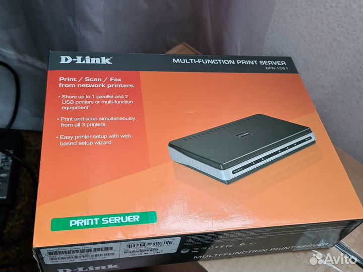 Принтсервер D-Link DPR-1061