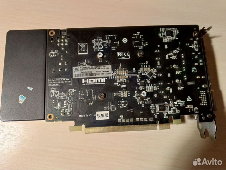 Видеокарта rx 560 4gb FXF