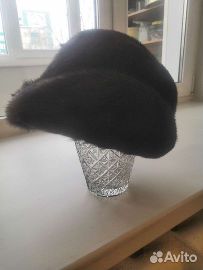 Шапка норковая женская