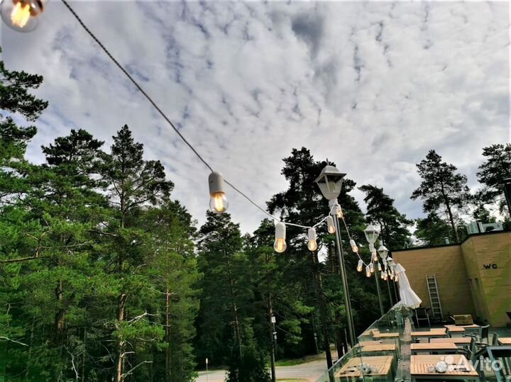 Ретро гирлянда для улицы/помещений