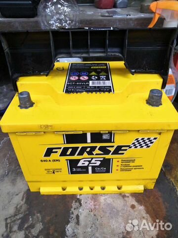 Аккумулятор Forse 65 ач. Доставка
