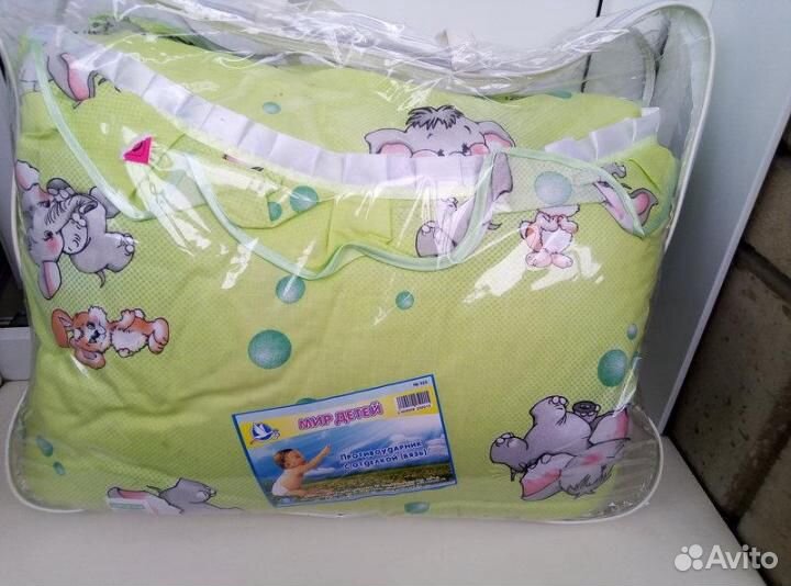 Бортики в кроватку новые