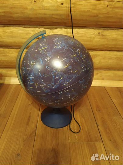 Глобус звездного неба, 32 см, С подсветкой от сети