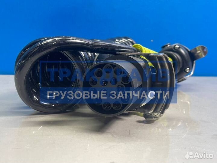 Кабель спиральный 15 полюсов, ISO 12098, пластиковые штекеры, максимальная длина L 4.3 м