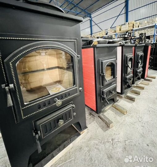 Печь-Камин для дома везувий