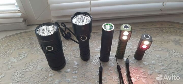 Налобный фонарь Wurkkos HD15, Sofirn C8F и другие