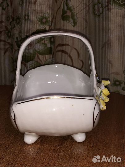 Ваза конфетница Розы Германия, фарфор