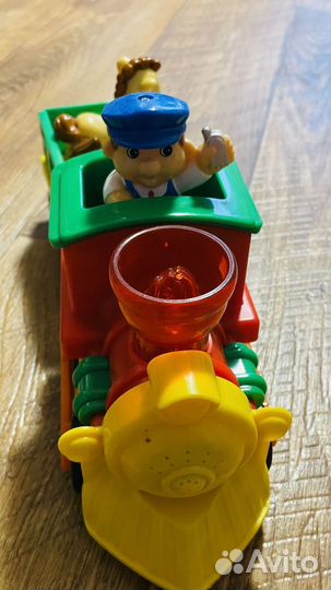 Поезд (паровоз) kiddieland c животными