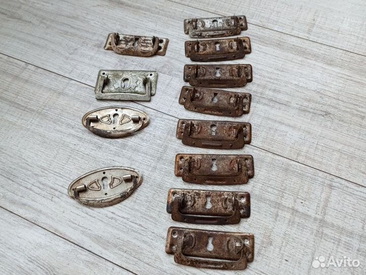 Ручки мебельные старинные