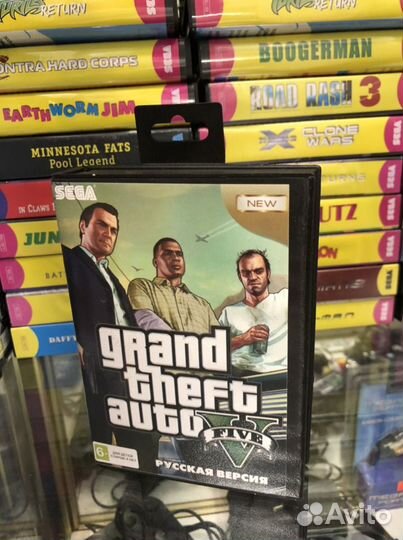 Картриджи на sega GTA5