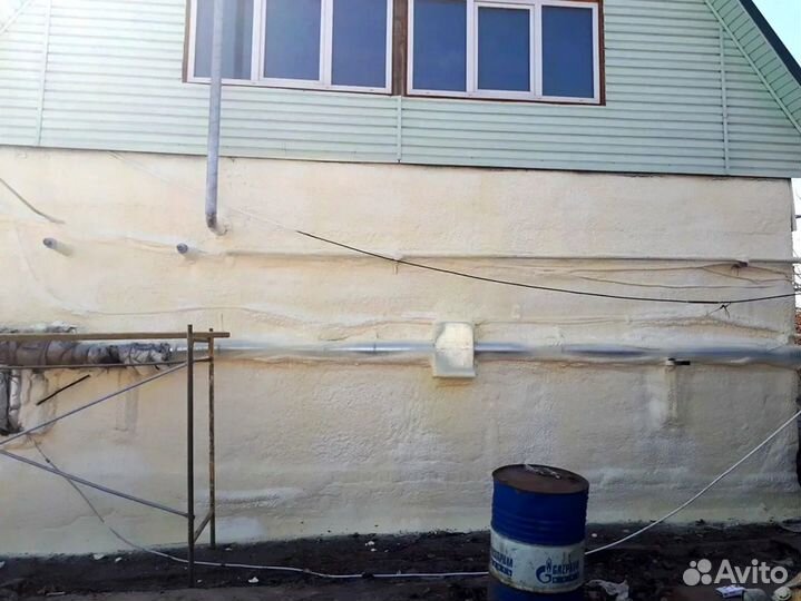 Утепление пенополиуретаном пеной ппу