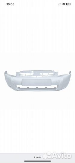Передний бампер priora 2 белый