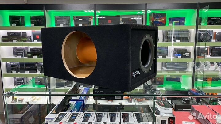 Короб на трубе для 12 сабвуфера