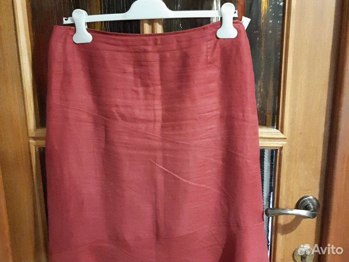 Юбка лен