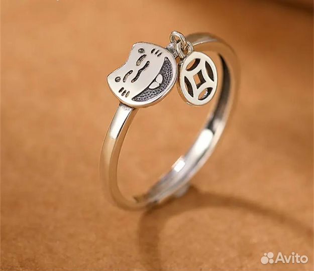 Кольцо серебряное