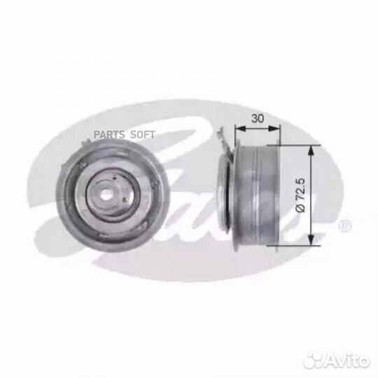 Gates T43010 Ролик натяжителя 7784-21010