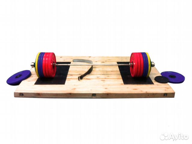 Помост тяжелоатлетический 2.5х1.3х0.06м DNN