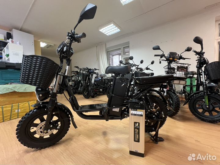 Электровелосипед Монстр Black Edition Pro 60V/30Ah