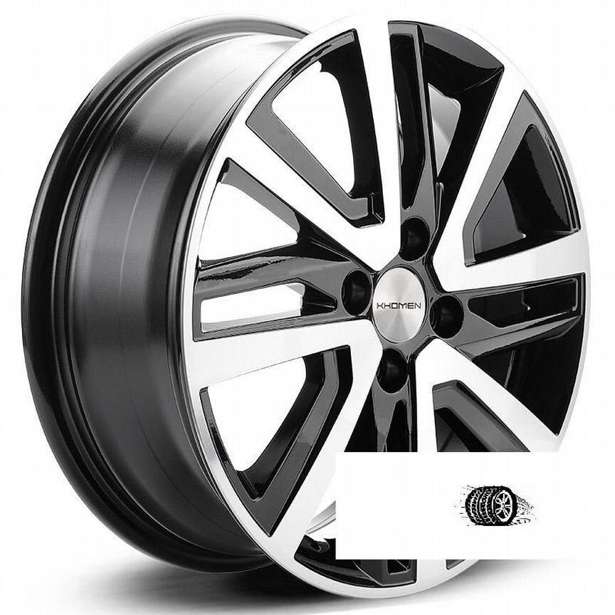 Литые диски Khomen Wheels 6×R16 4×100