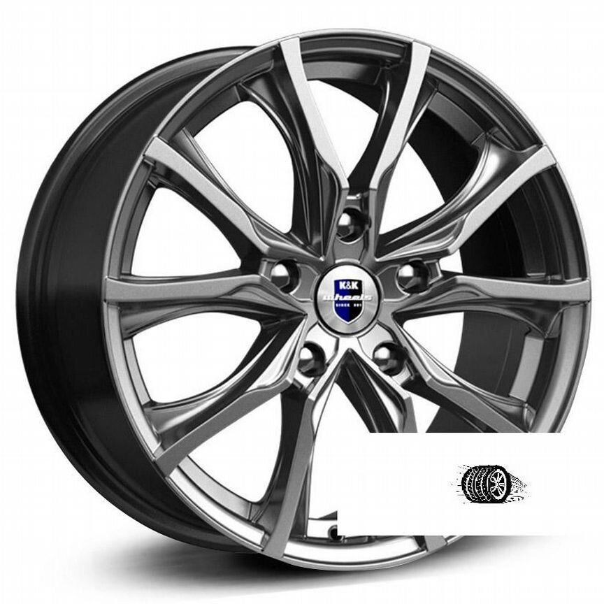 Литые диски K&K 7.5×R17 5×112