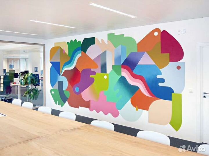 Вертикальная печать настенным принтером