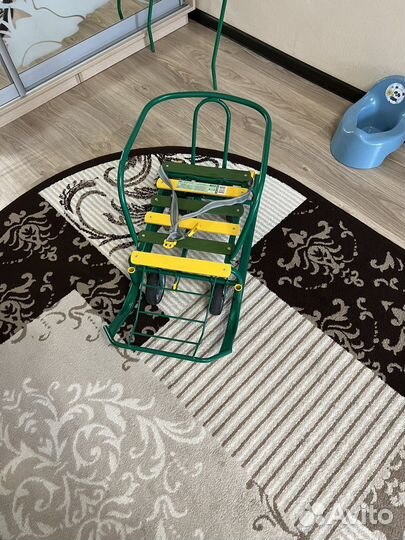 Санки с колесами