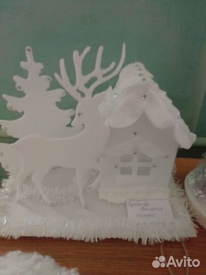 Новогодняя поделка в школу, в садик