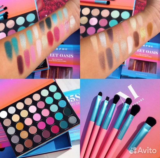 Morphe 35S Sweet Oasis Artistry палетка теней