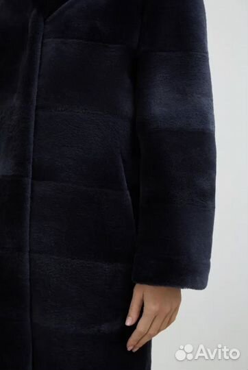 Натуральная шуба из меха нутрии