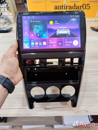 Магнитола на Приору с рамкой