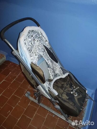 Коляска санки