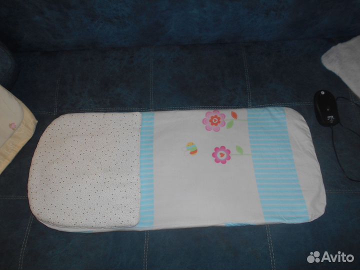 Матрасик ортопедический и подушечка в коляску