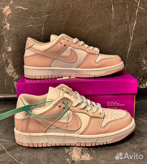 Кроссовки nike dunk low pink
