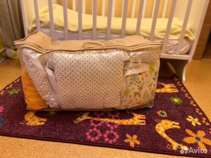 Бортики в детскую кроватку