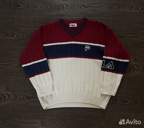 Fila vintage(оригинал) кофта свитшот свитер