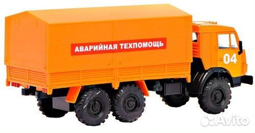 Фургон камаз Аварийная техпомощь (KAMAZ-02) 1:43