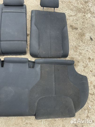 Задний ряд сидений volkswagen passat b6 седан