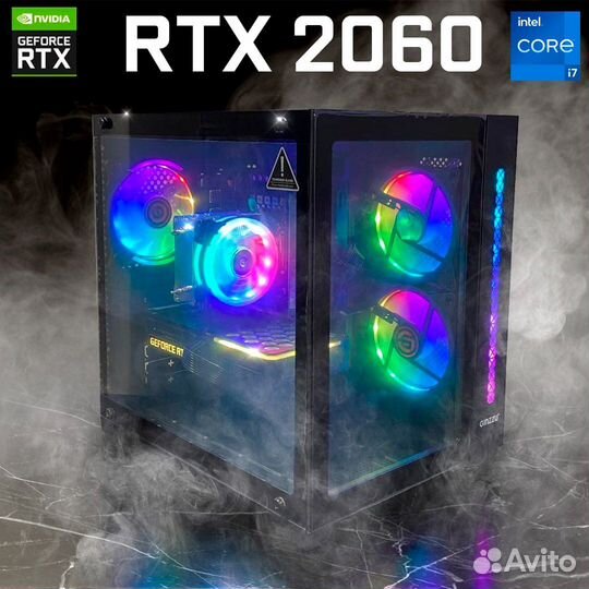 Мощный игровой компьютер RTX2060 16GB SSD