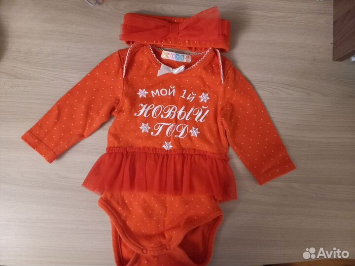 Боди для девочки 68