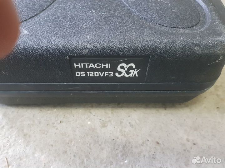 Шуруповерт hitachi 12v