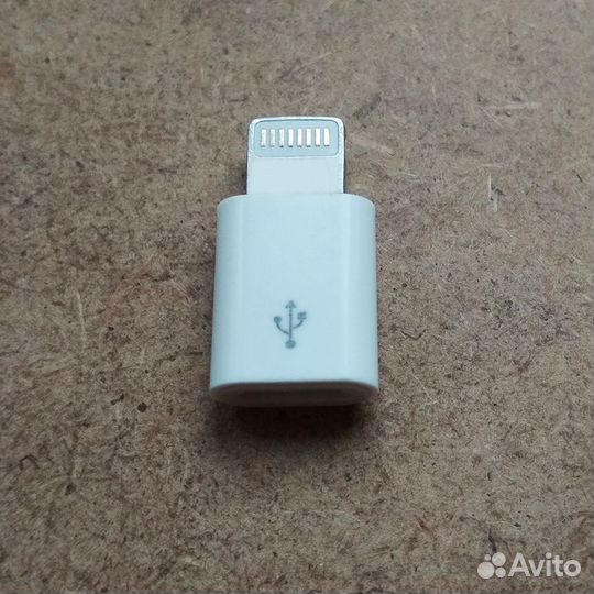 Переходник адаптер для iPhone на micro USB
