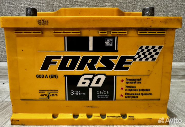 Аккумулятор forse 60