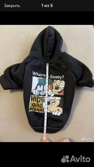 Одежда для собак мелких пород