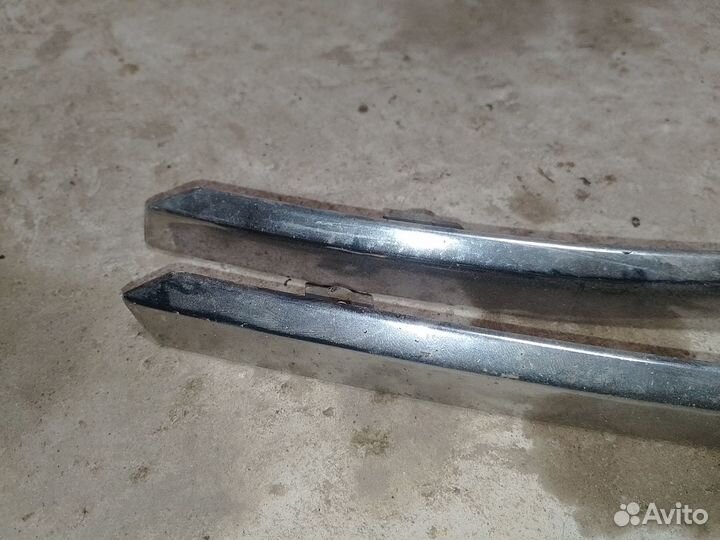 Молдинг переднего бампера левый правый Audi A6 C6