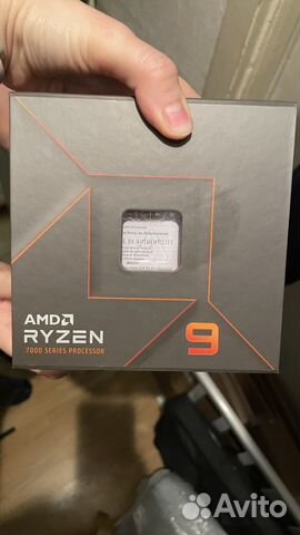 Коробка от процессора AMD Ryzen 9 7950 X или 7900