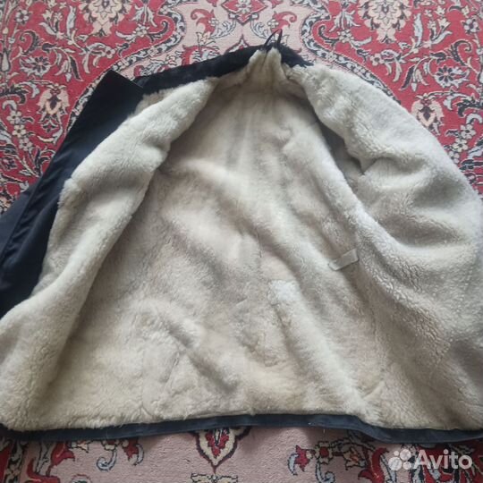 Шуба из овчины мужская