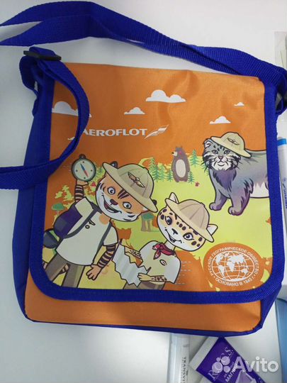 Детский набор- сумка Аэрофлот